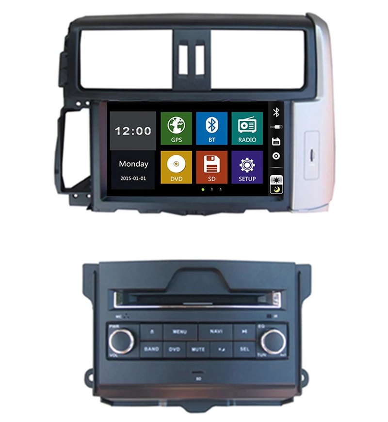 8 &quotАвтомобильный dvd плеер с GPS (opt) аудио Радио стерео USB/SD AUX BT/TV автомобильный
