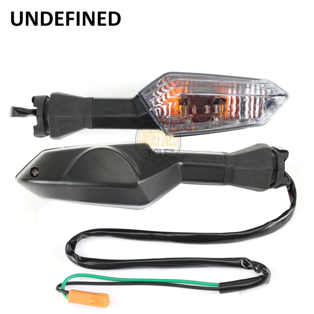 

Black Smoke Signal Light Motorcycle Indicator Turn Lights Blinker Lamp for Kawasaki Ninja300 ZX-6R Z800 Z2 2013-2015 Accessories
