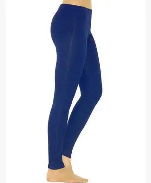 2018 HUiyitao Cotton solid color low waist slim women leggings | Женская одежда