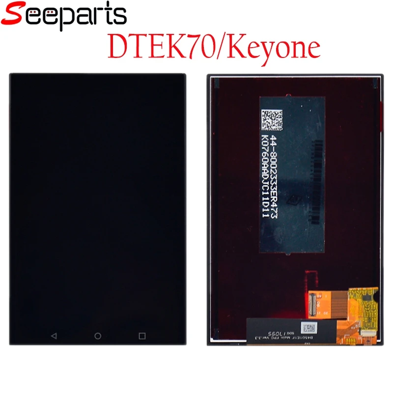 

4.5"For BlackBerry KEYone DTEK70 LCD Display Touch Screen For BlackBerry DTEK70 LCD Digitizer Assembly Screen Replacement Parts
