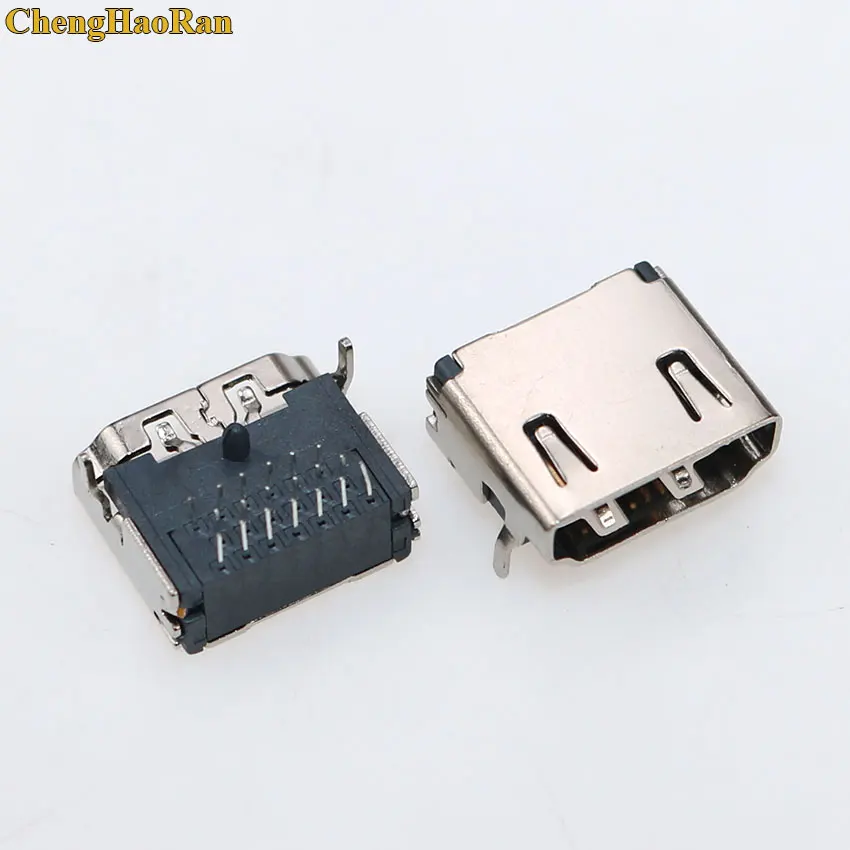 ChengHaoRan HDMI 19 контактный разъем интерфейса 3 ряда 19pin (7PIN 6PIN 6PIN) 90 градусов Гнездо
