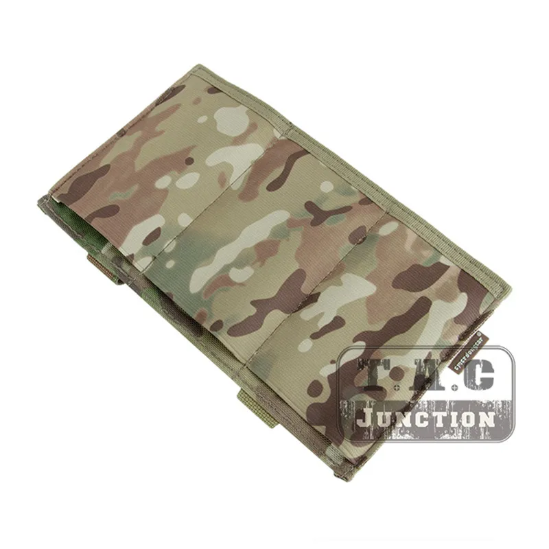 Emerson тактический MOLLE Magazine кобура высокая скорость тройной Открытый верх 5,56 винтовка, подсумок быстрая ничья MOLLE/PALS кобура