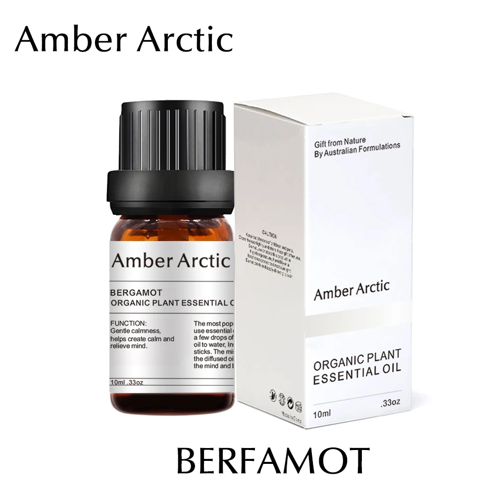 Refreshing Bergamot Essential Oil 10ml Pure Natural Facial Care Clean Skin Balance Water-oil Aromathery Massage | Красота и здоровье