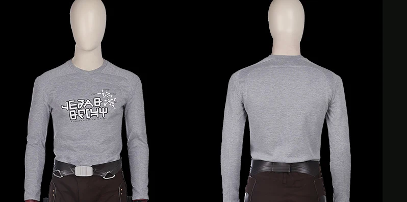 MANLUYUNXIAO стражи галактики 2 Косплей Костюм Звездный Властелин Косплей Костюм Полный Костюм Питер Куилл косплей на заказ - Цвет: t shirt
