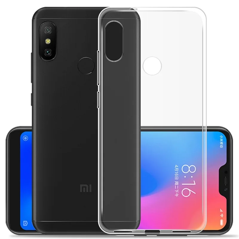 Прозрачный мягкий чехол для телефона Xiaomi Redmi 6A 3S 4 4A 4X 5A 6 5 Plus 7 Pro Note 3 | Мобильные