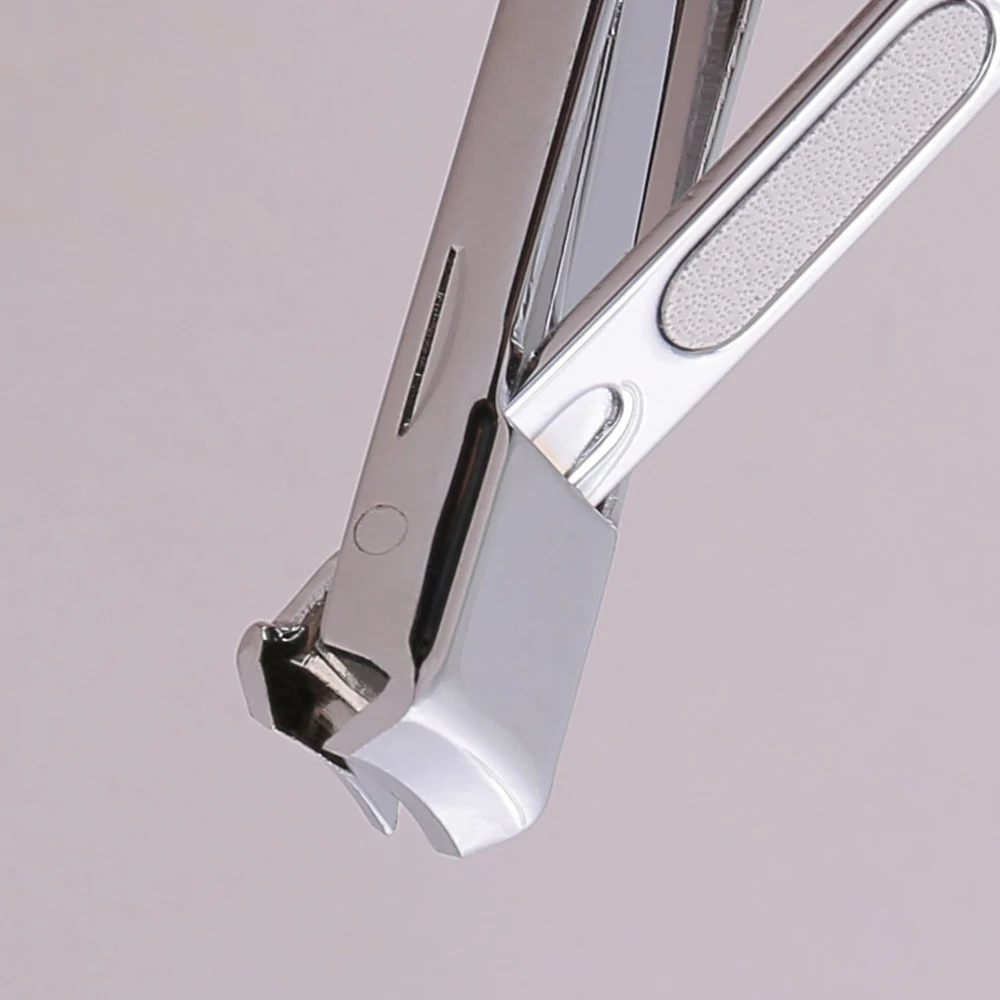 Сверхтонкие маленькие складные кусачки для ногтей из нержавеющей стали брелок