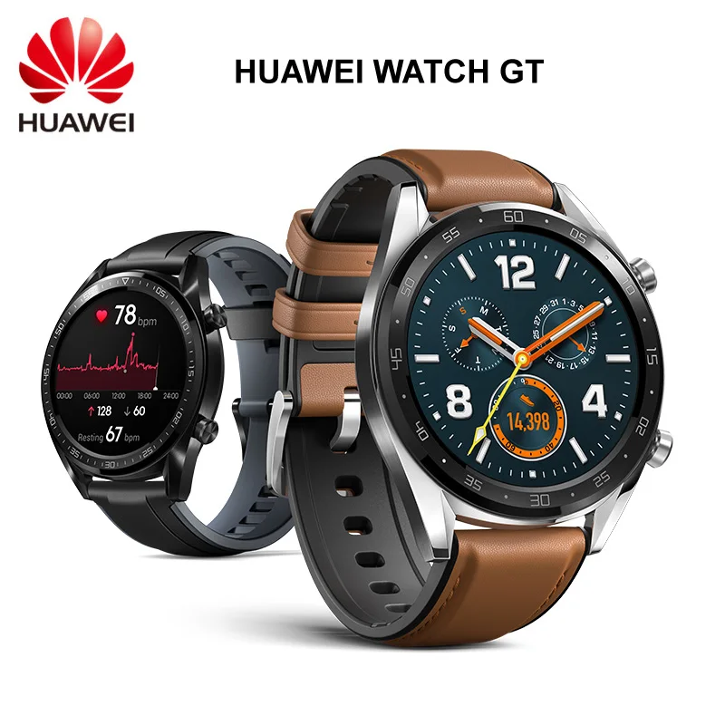 Huawei Watch GT уличные Смарт-часы Экстра длинный срок службы батареи gps научный тренер