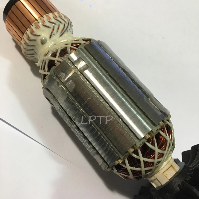 AC220-240V угловая шлифовальная машина ротор якоря двигателя Замена для bosch gws24-180 gws24-230 шлифовальная машина якоря двигателя хорошего качества