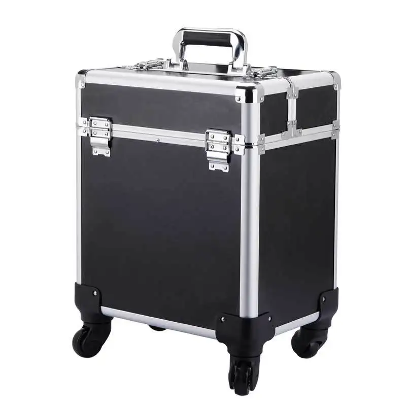 

Cosmetic Case luggage profession suitcase for makeup Trolley Box Beauty professional Luggage travel Cosmetic Bag Universal Wheel