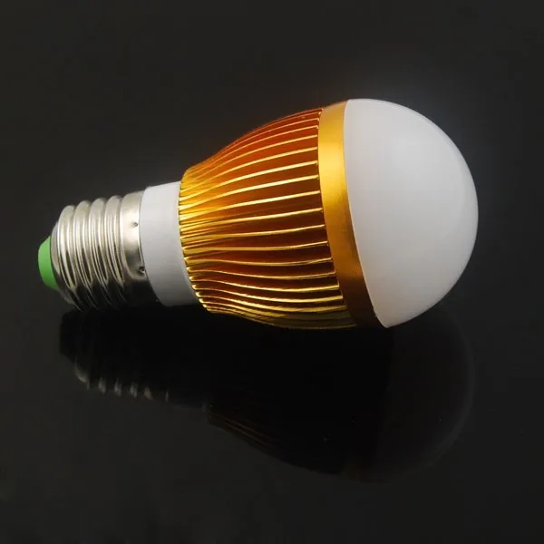 100pes/lot Dimmable Bubble Ball Bulb 9W E14 E27 B22 GU10 Globe light LED Light Bulbs lamp warm / pure white |