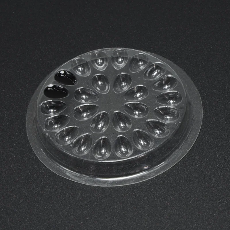 Пластиковые поддоны для клея наращивания ресниц 100 шт