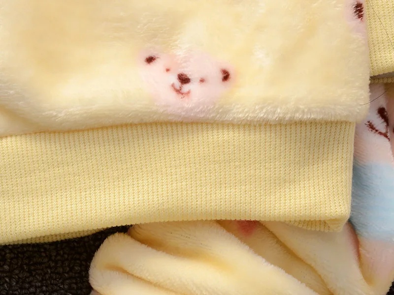 Для новорожденных мальчиков на осень-зиму комплект одежды малышей теплая