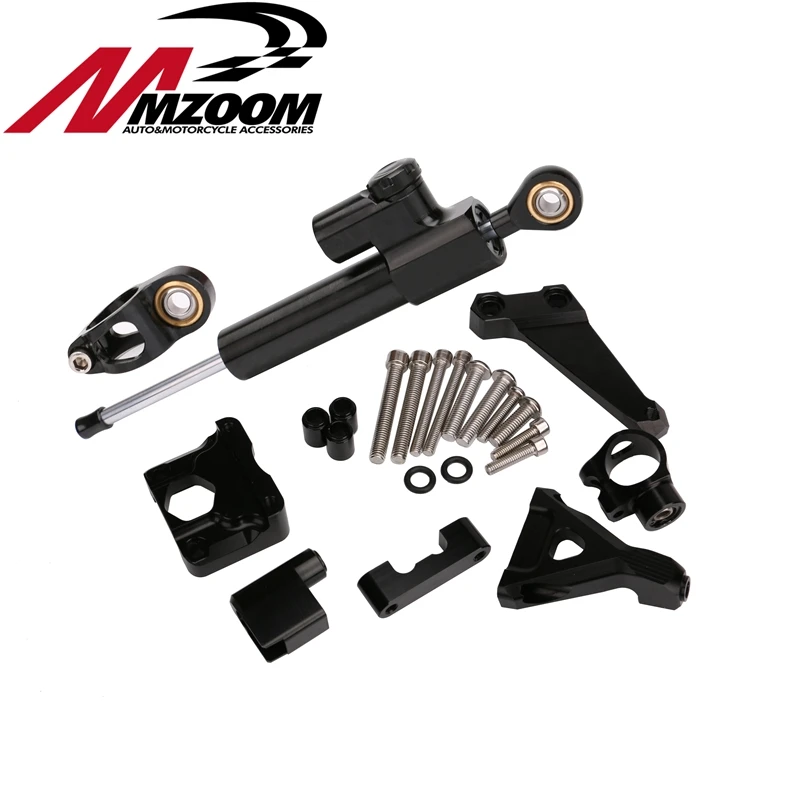 Мотоцикл с ЧПУ Алюминий демпфера + регулируемый амортизатор стабилизации