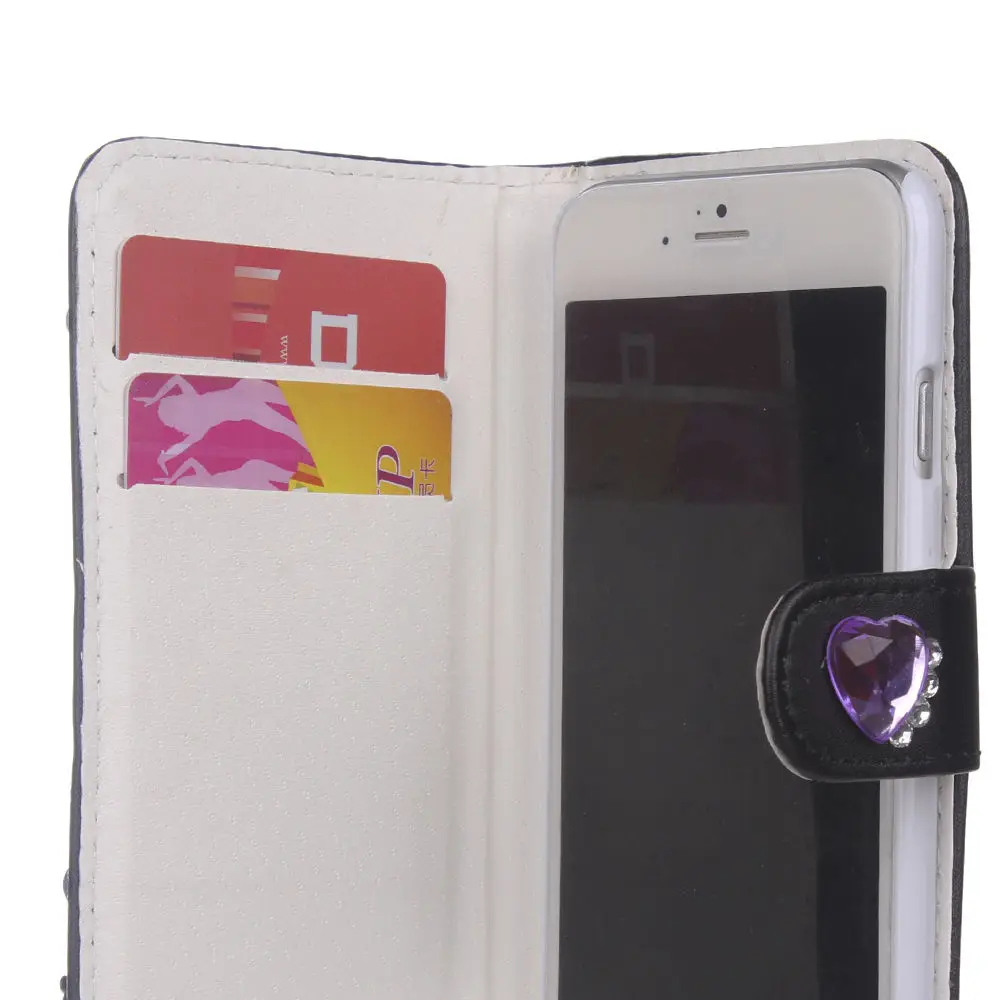 Милые блестящие чехлы бумажники с бриллиантами блестящий чехол со стразами для