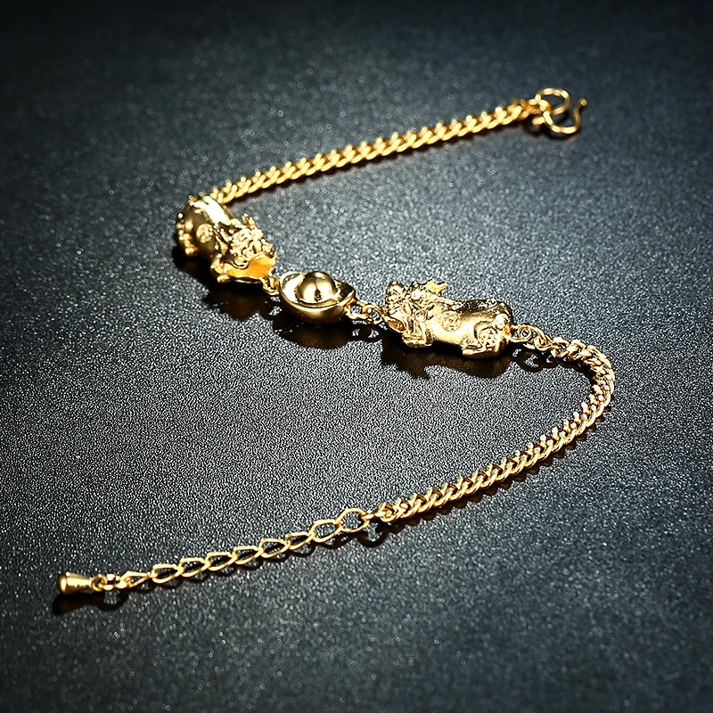 Высочайшее качество золотой цвет браслеты для женщин отважный солдат счастливые