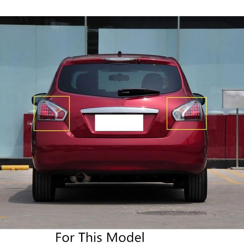Задний фонарь тормозной Свет для NISSAN TIIDA PULSAR хэтчбек C12 2011 2012 2013 2014 2015 Taillamp задний