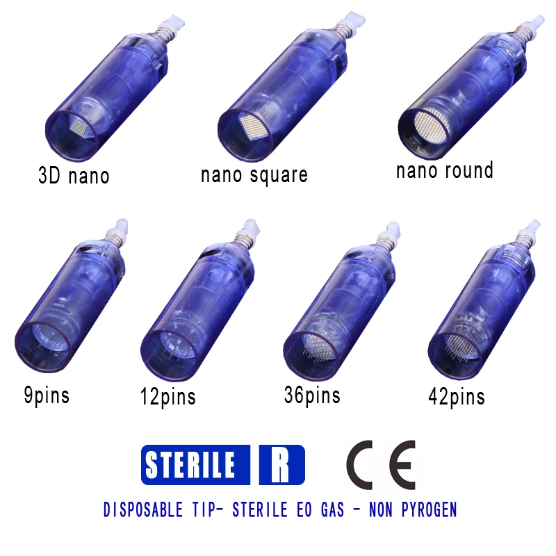 

100 шт. байонетная Соединительная игла для патронов наконечник для авто микроиглы штамп Derma ручка Ultima A1 электрическая Дерма ручка Dr. Pen