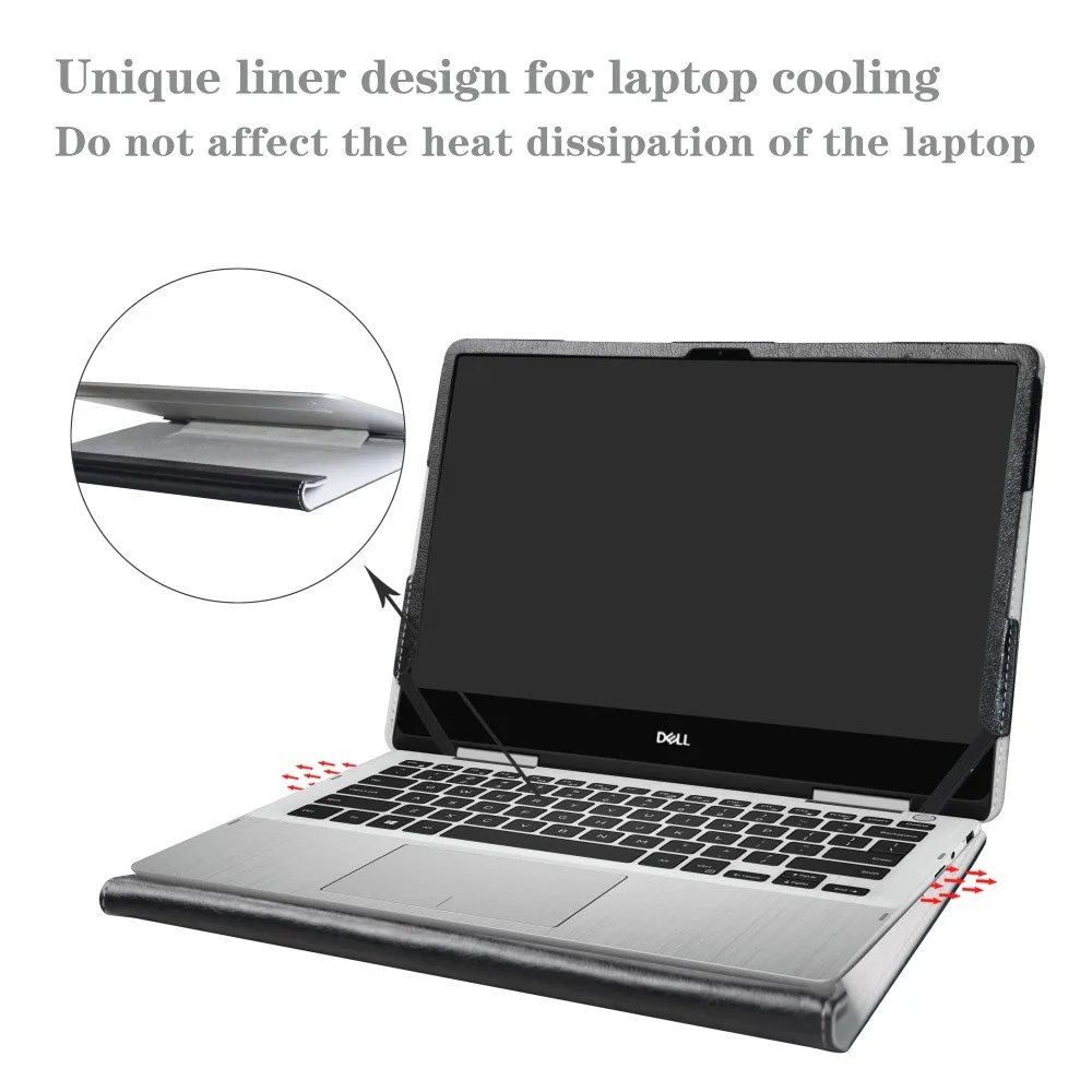 Чехол Alapmk для ноутбука 13 3 дюйма Dell inspiron 2 в 1 7386 i7386 [не подходит других моделей] |
