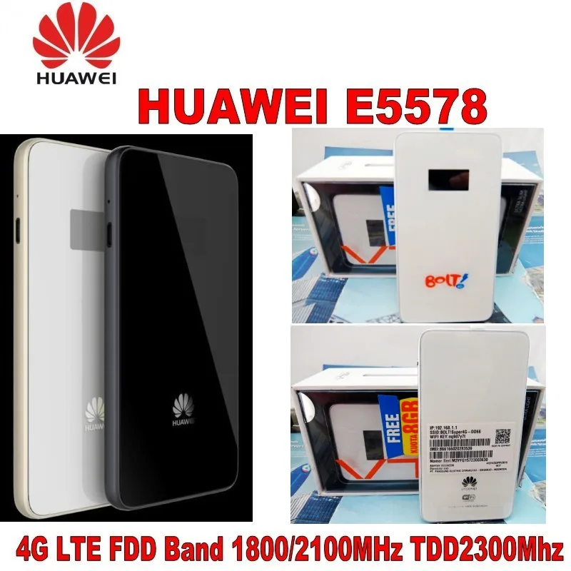 Huawei E5578 LTE мобильный WiFi модем роутер 4G FDD 1800/2100 МГц TDD 2300 МГц|modem router|router 4g ltemobile wifi |