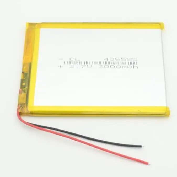 

406585 3.7V 3000mAh Rechargeable li Polymer Battery For MP4 MP5 GPS ipod DVR Tablet PC Mobiles Power bank 356585