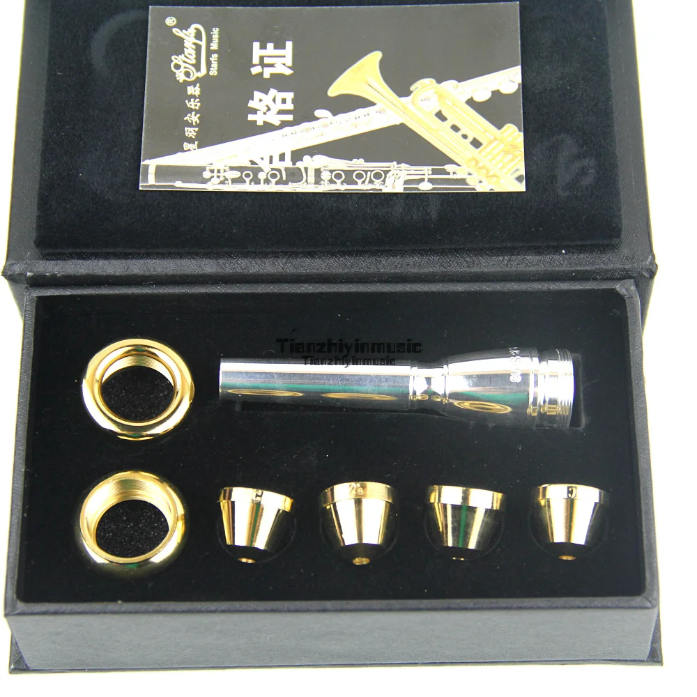 

Trumpet Mouthpiece silver Plated 1PCS
