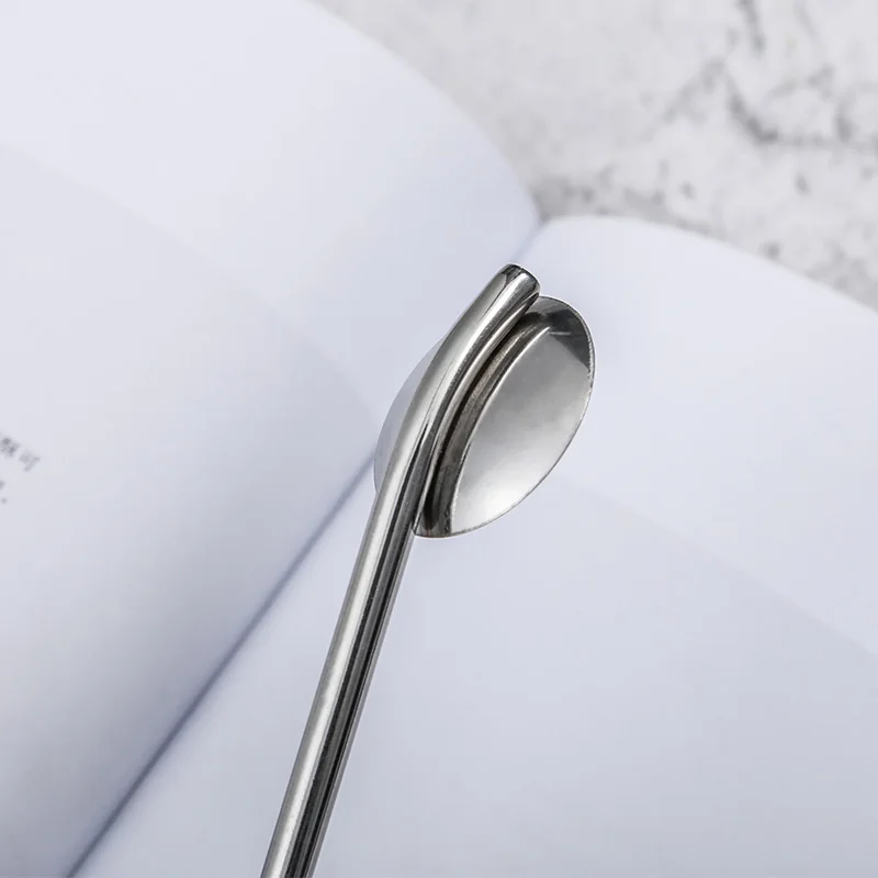 7 шт./компл. набор металлической соломы для питья из нержавеющей стали с коробкой