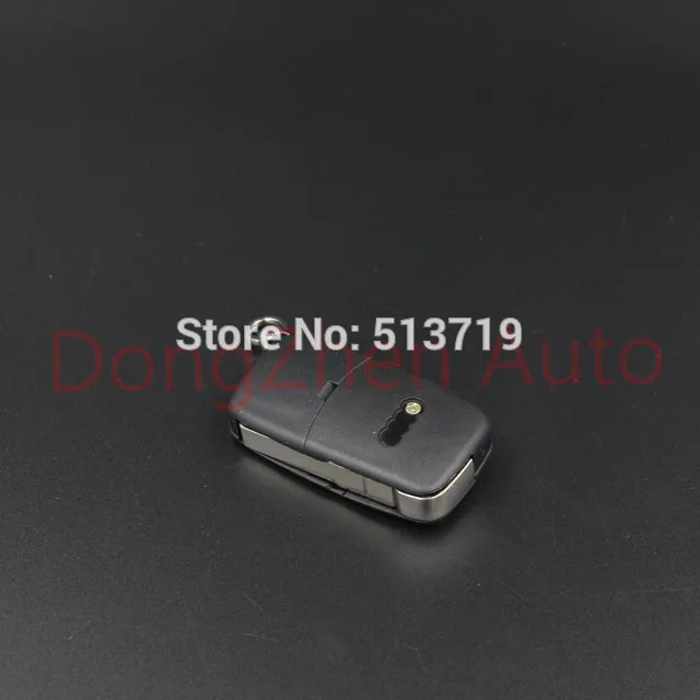 3 тревожная кнопка Замена складной Ключи В виде ракушки чехол Uncut Нож для Audi