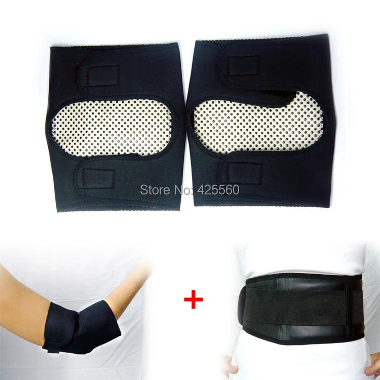 Турмалин САМОНАГРЕВАЮЩАЯСЯ магнитная терапия поддержка талии и локтя|magnetic therapy