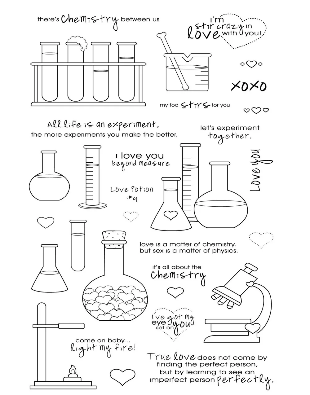 Эксперимент прозрачный штамп для скрапбукинга Прозрачная силиконовая резина DIY