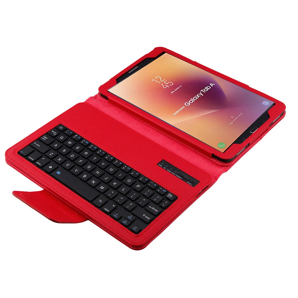 Отсоедините беспроводной чехол для клавиатуры Bluetooth Samsung Galaxy Tab A 8 0 2017 SM T380 T385 с
