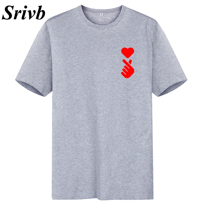 Женская футболка с короткими рукавами Srivb Love Than Heart летняя новая модная принтом в