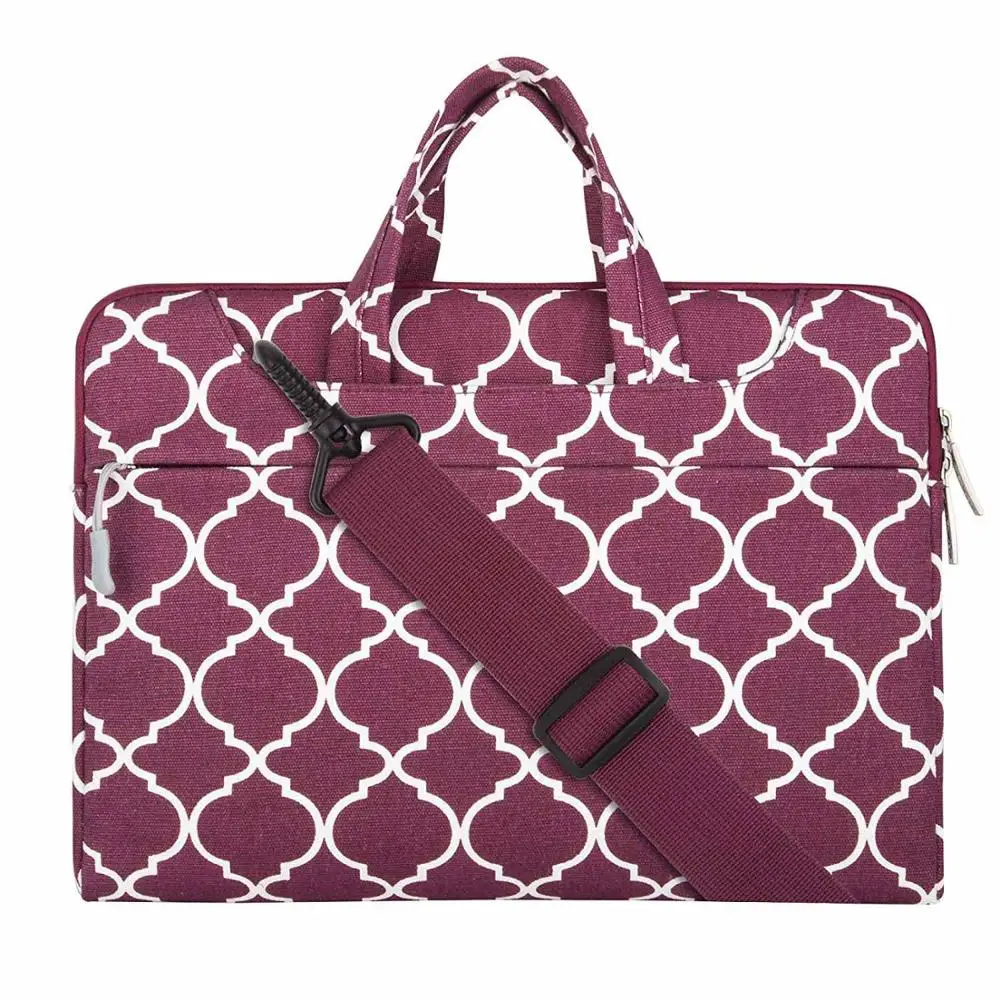 Wine Red Сумка для ноутбука MOSISO, чехол для Macbook Pro 13 15, сумка для ноутбука, сумки через плечо для Xiaomi Air 13,3 15,6 Surface Pro 3 4 5 6, чехол - Цвет: Wine Red