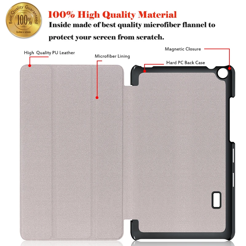 Для huawei MediaPad T3 7 0 wifi BG2-W09 чехол для планшета кожаный с откидной крышкой Fundas + ручка |