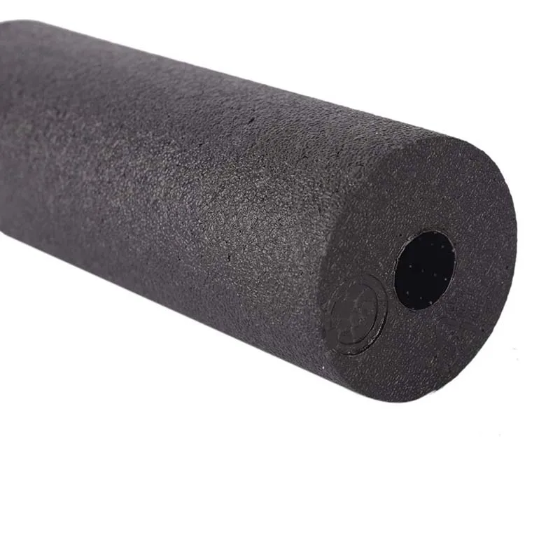 

Pilates Yoga Exercise Fitness Equipment 1pcs EPP Hollow Yoga Column Foam Roller Blocks Massage Yoga Ball Gym Black