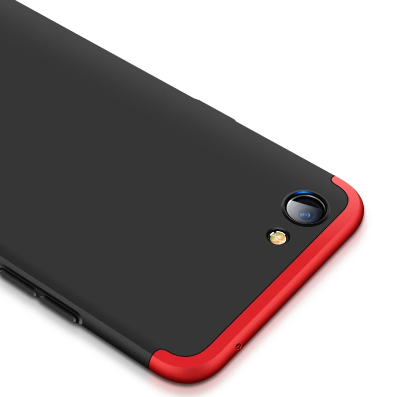 For OPPO Realme 1 Case 360 Full Protective Luxury 3 in Hard PC Back Cover shockproof Fundas capa |