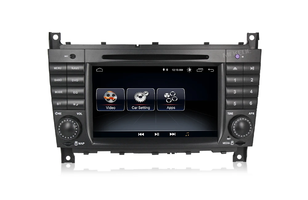 Android 8,0 автомобильный dvd-плеер радио gps Navi для Mercedes/Benz W203 W209 W219 a-класс A160 c-класс C180 C200 RDS wifi
