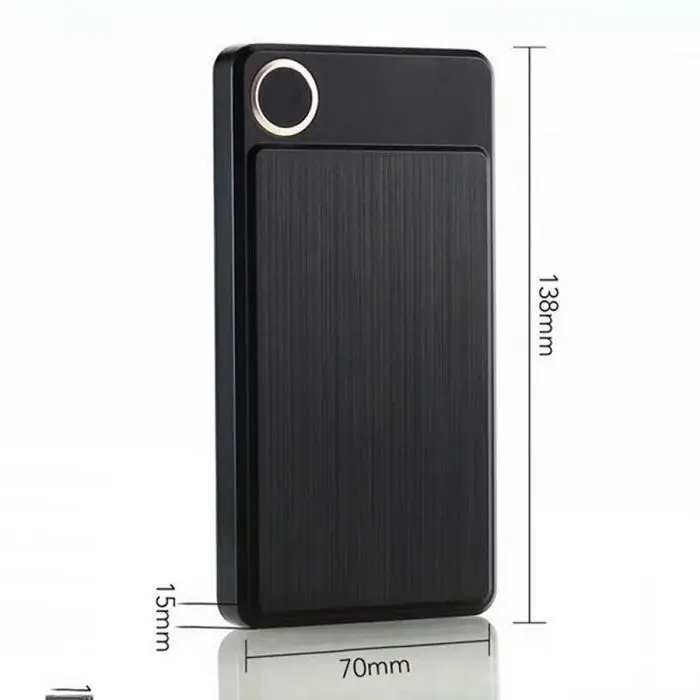 10000 mAh power bank Dual USB быстрая полимерная Внешняя батарея зарядное устройство для