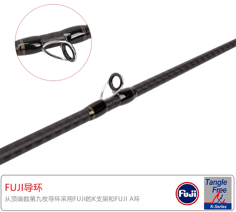TSURINOYA PROFLEX II 702MHC 2,1 М MH Мощность baitcasing стержень полный FUJI аксессуары Toray 36T hight modulus углеродного волокна приманка стержень