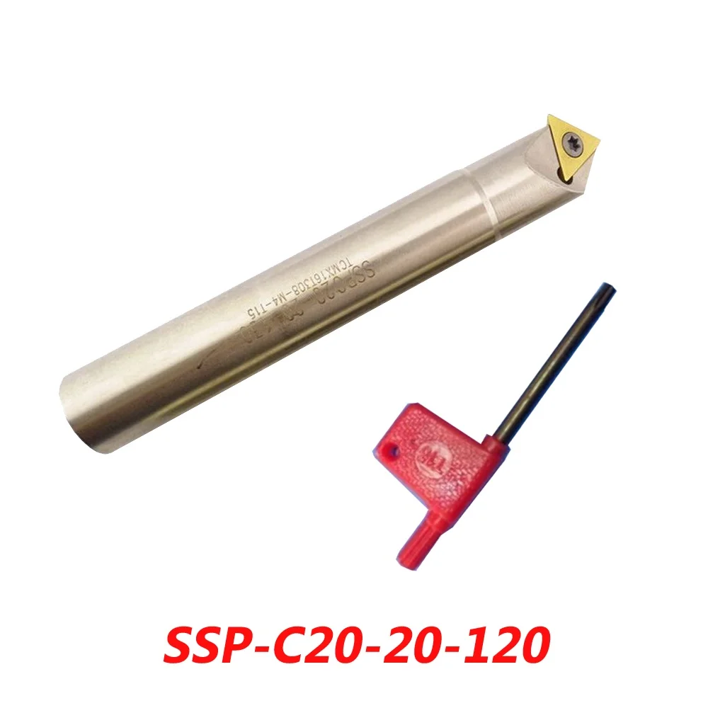 

Free Shipping SSP-C20-20-120 45 Angle Spot Chamfer Mill Cutter Suitable For Insert TCMX16T308