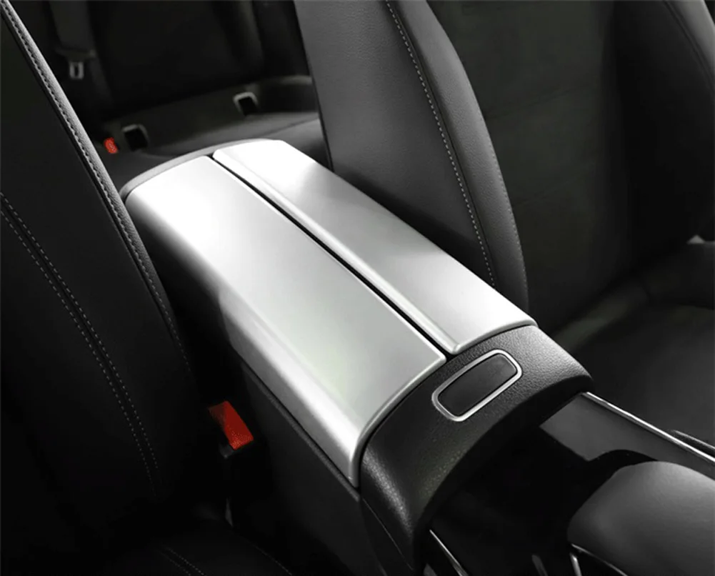 Для Mercedes Benz A Class W177 V177 A180 A200 A220 A250+ ABS центральный автомобильный подлокотник для хранения коробка крышка отделка наклейка аксессуары