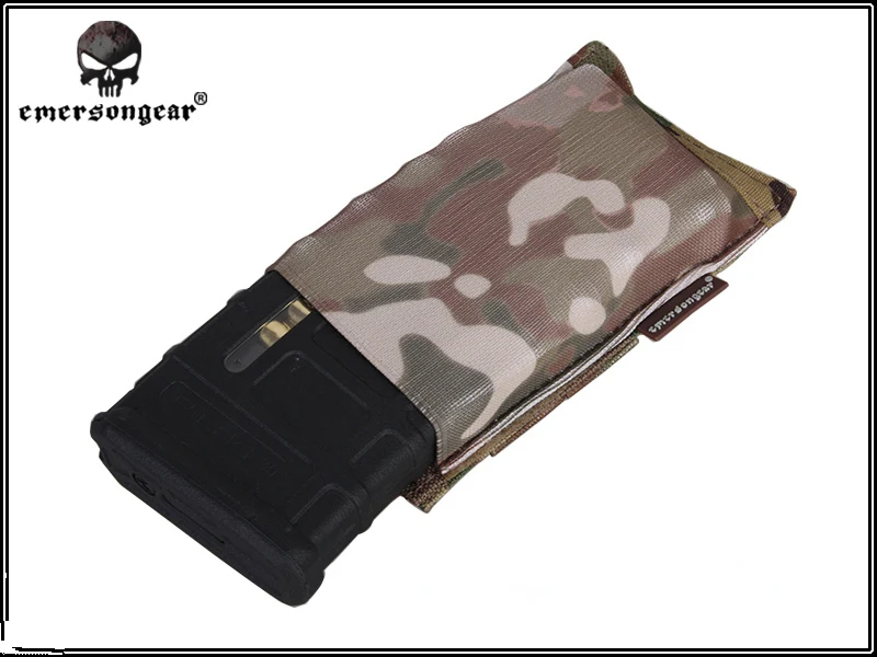 Emerson Тактический Быстрый ничья MOLLE/PALS EmersonGear высокая скорость один открытый Топ 5,56 винтовка журнал Mag мешок Holst охотничья сумка