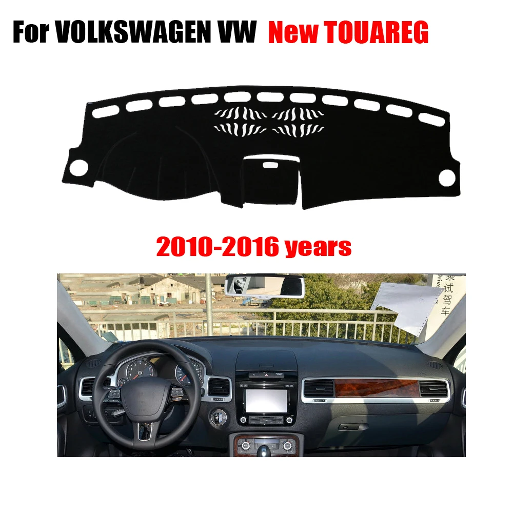RKAC Приборная панель автомобиля охватывает коврик для VOLKSWAGEN VW новый Touareg 2010 2016