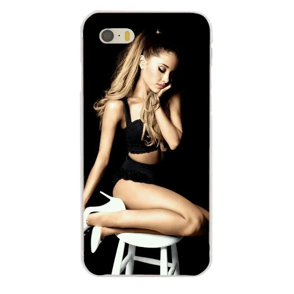 Мягкая Капа Сексуальная Gril Ariana Grande Pop Star для Sony Xperia Z Z1 Z2 Z3 Z4 Z5 compact Mini M2 M4 M5 T3 E3 E5 XA XA1 XZ
