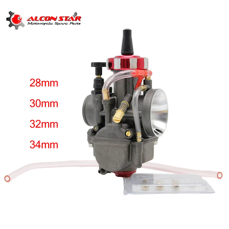 Alconstar PWK карбюратор для мотоцикла с электроприводом 28 30 32 34 мм 150 400 куб. См гоночный