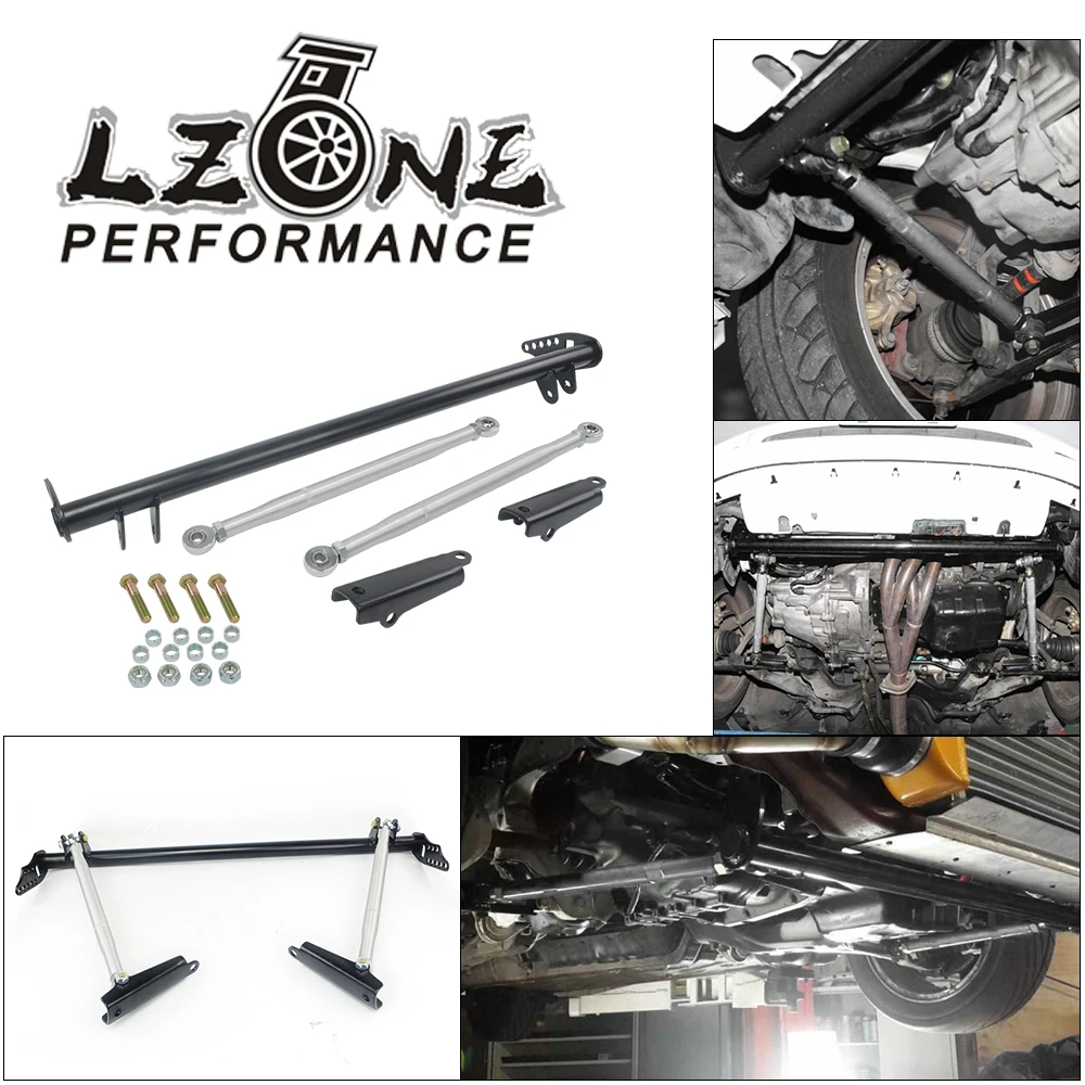 

LZONE - Silver Traction Control Tie Bar For Honda Civic 92-95 For Acura For Integra 94-01 For Honda DEL SOL 93-97 JR-FTB01