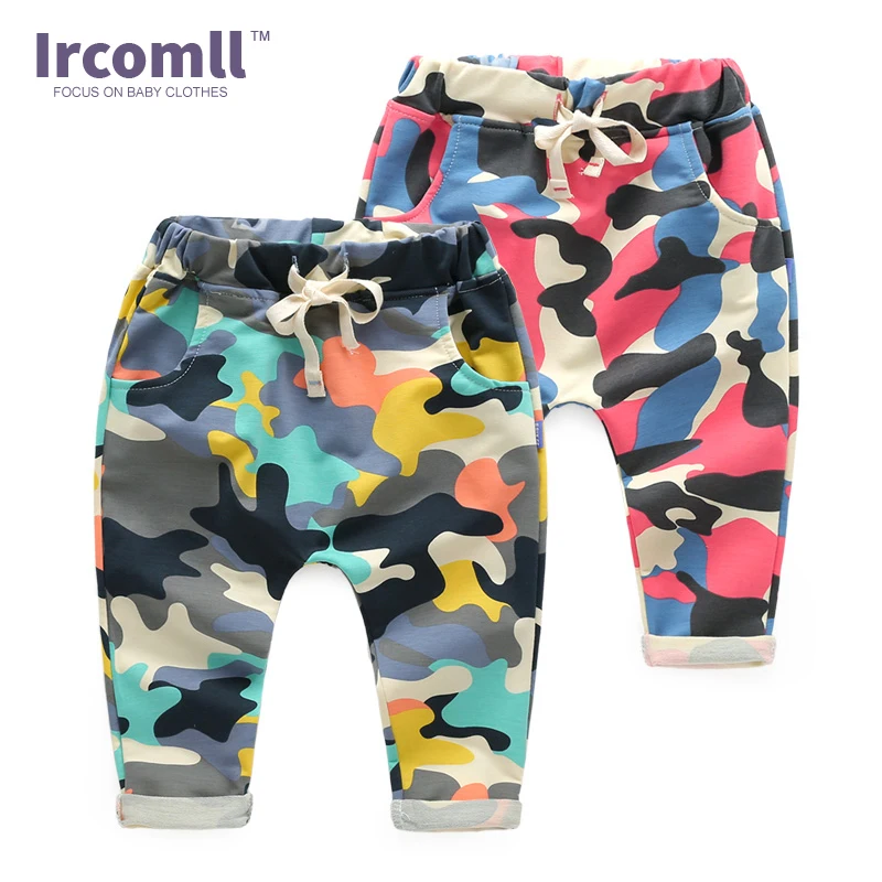 

2020 New Children Haren Cotton Camouflage Pants Fashion Outdoor Boys Sport Pants Trousers Patchwork Jogger Pants Kid Clothes
