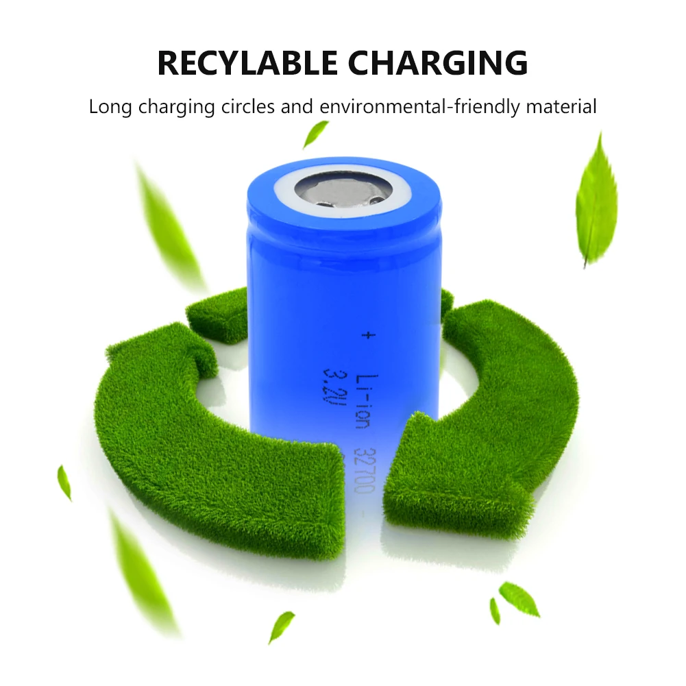 YCDC 3 2 V 8000mAh перезаряжаемый 32700 мощный высокоразрядный большой ток литиевых