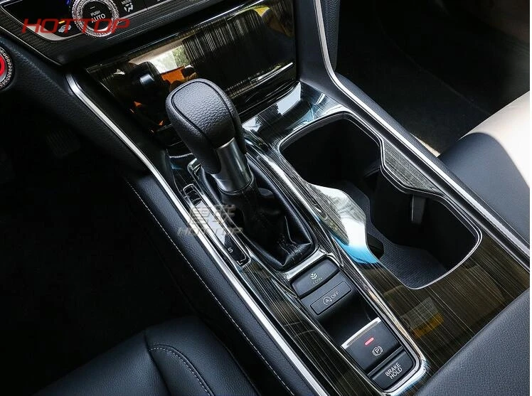 Авто Стайлинг из нержавеющей стали коробка переключения передач Панель рамки наклейки для Honda Accord 10th аксессуары