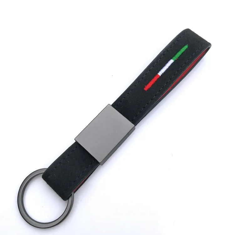 

high quality suede keychain genuine leather car key chain key holder sleutelhanger chaveiro llaveros hombre free shipping
