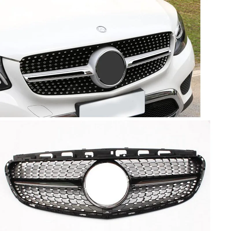 Алмазный передний бампер для решетки радиатора Mercedes Benz E Class W212 2014 2015 2016 Facelift Android